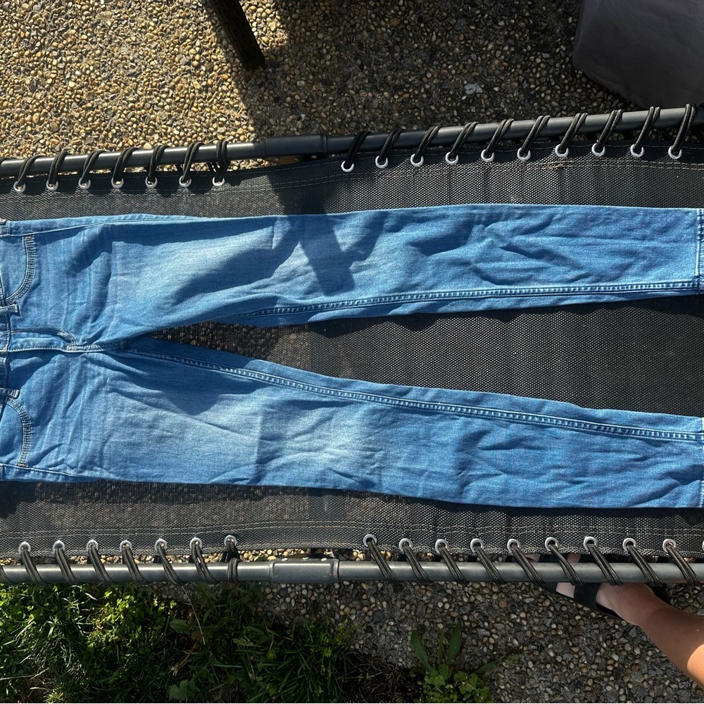 Hollister Blue Skinny Jeans with Soft Denim